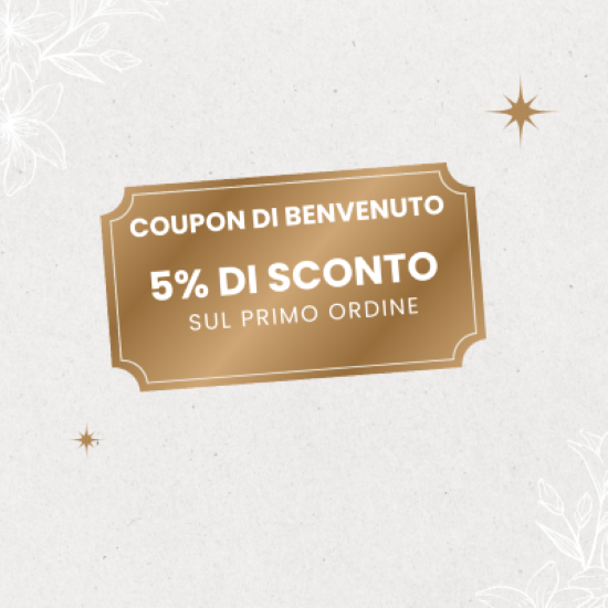 Immagine relativa al post intitolato COUPON DI BENVENUTO  