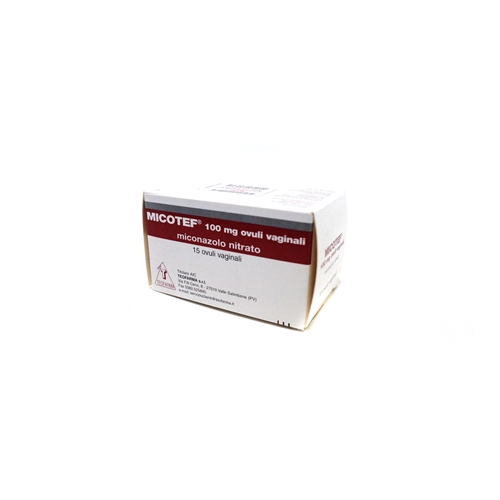 MICOTEF*15 OV VAG 100MG - Farmacia Sant Anna SAS del Dott. Mariani Federigo