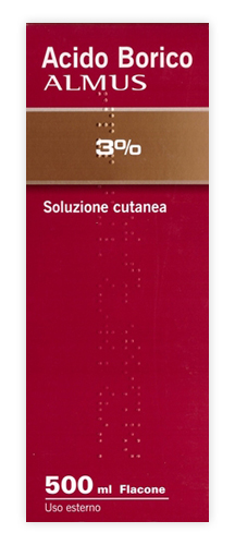 ACIDO BORICO ALM*3% 500ML - Farmacia Sant Anna SAS del Dott. Mariani Federigo