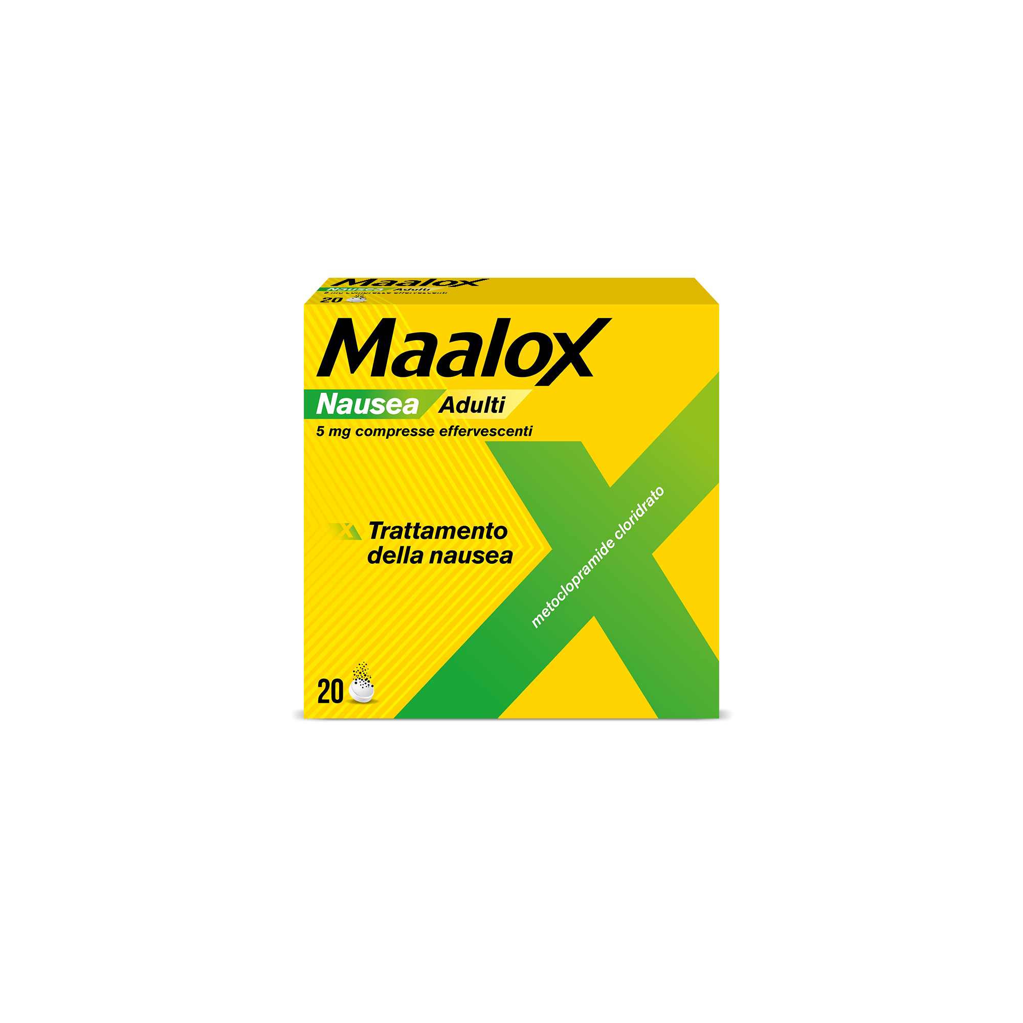 MAALOX NAUSEA*20CPR EFF 5MG - Farmacia Sant Anna SAS del Dott. Mariani Federigo