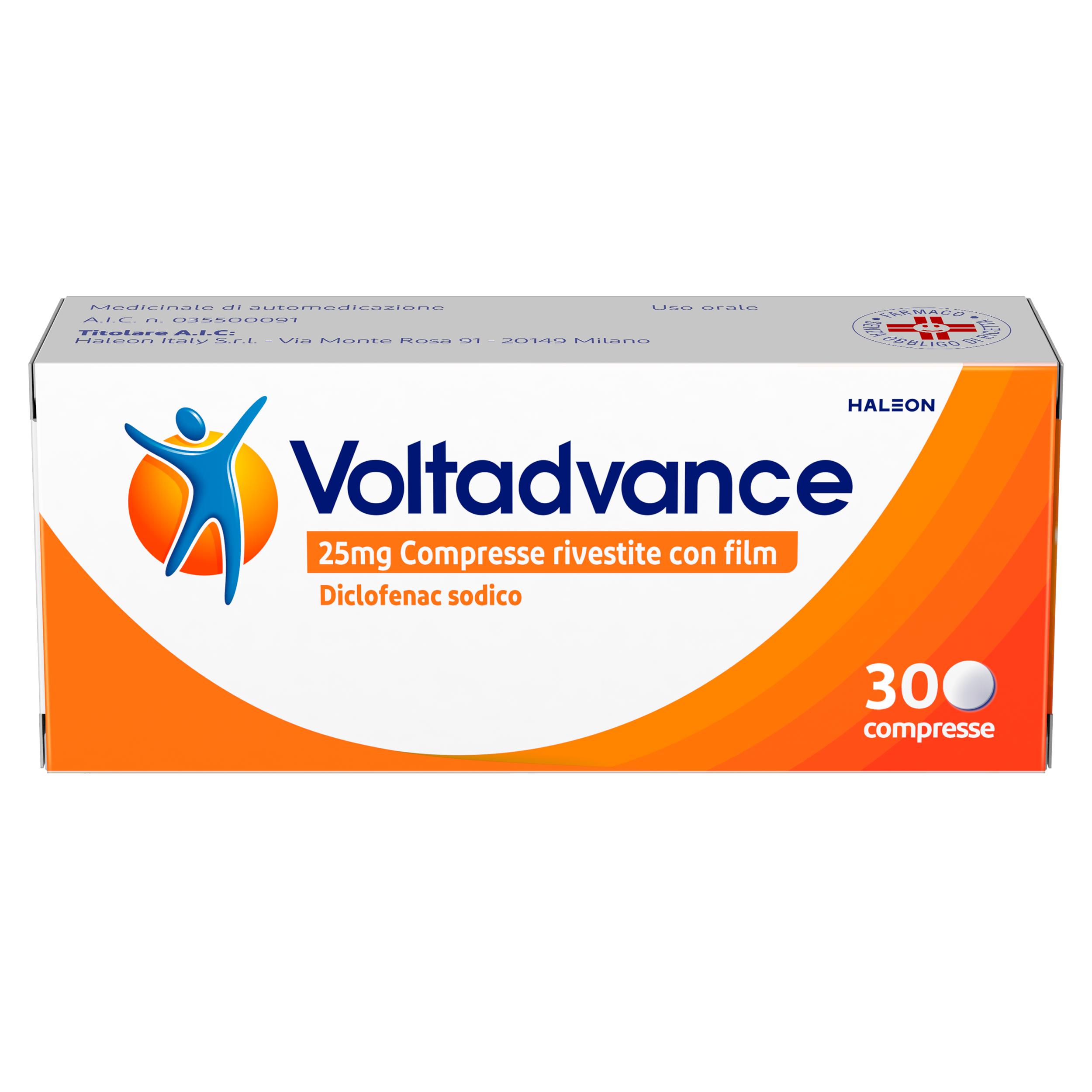 VOLTADVANCE*30CPR RIV 25MG - Farmacia Sant Anna SAS del Dott. Mariani Federigo