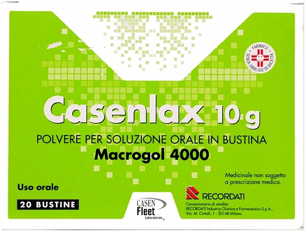CASENLAX*OS POLV 20BUST 10G - Farmacia Sant Anna SAS del Dott. Mariani Federigo
