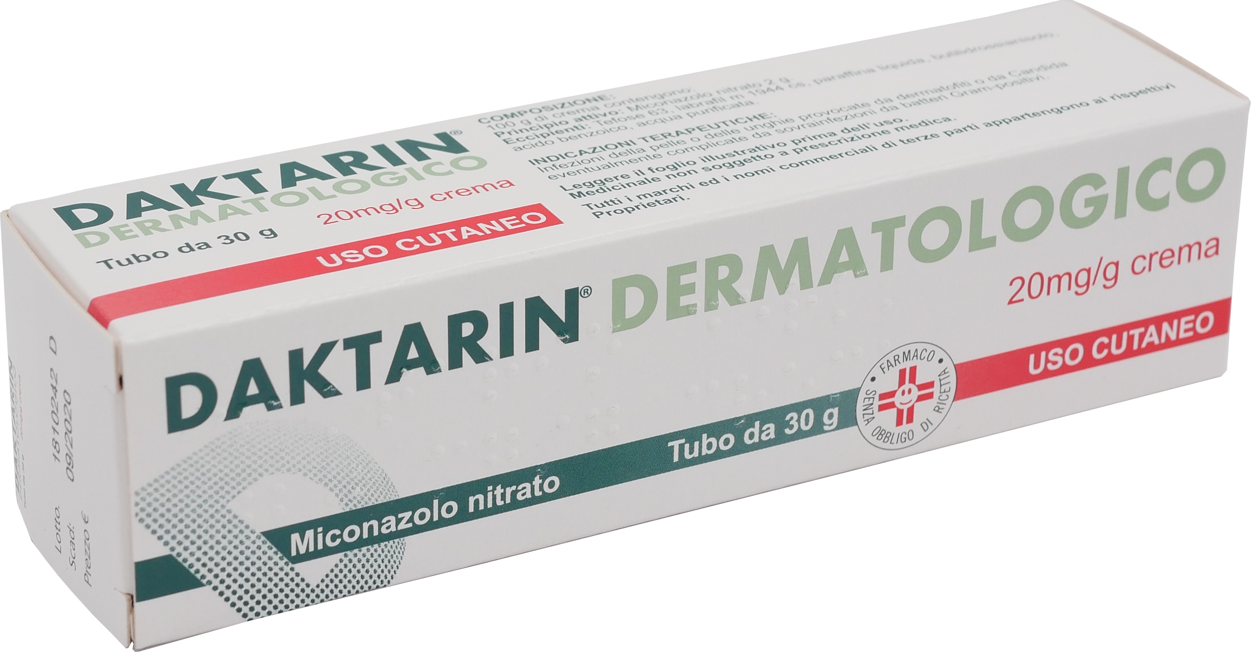 DAKTARIN*CREMA DERM 30G 20MG/G - Farmacia Sant Anna SAS del Dott. Mariani Federigo