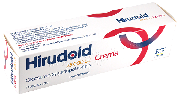 HIRUDOID 25000UI*CREMA 40G - Farmacia Sant Anna SAS del Dott. Mariani Federigo
