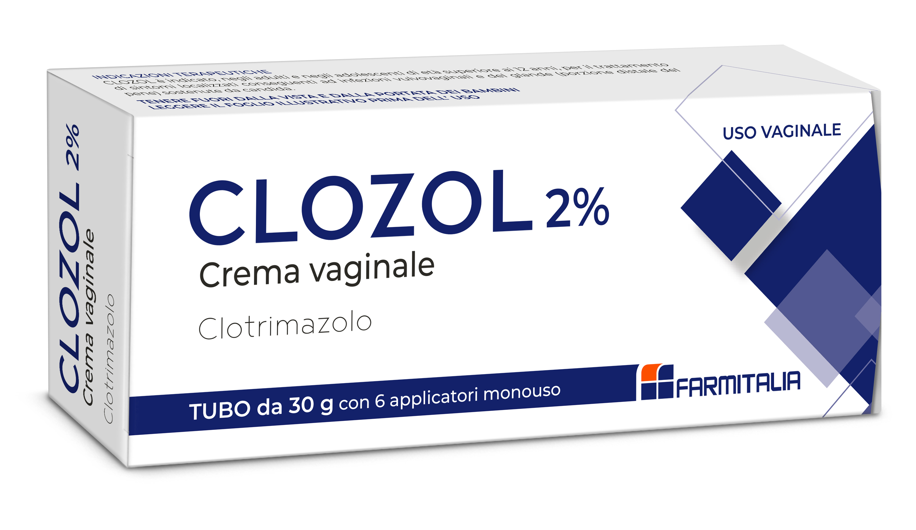 CLOZOL*CREMA VAG 30G 2% - Farmacia Sant Anna SAS del Dott. Mariani Federigo