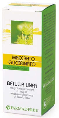 BETULLA LINFA MACERATO GLICERINATO 50 ML - Farmacia Sant Anna SAS del Dott. Mariani Federigo