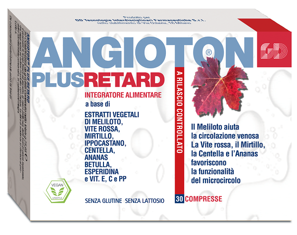 ANGIOTON PLUS RETARD 30 COMPRESSE - Farmacia Sant Anna SAS del Dott. Mariani Federigo