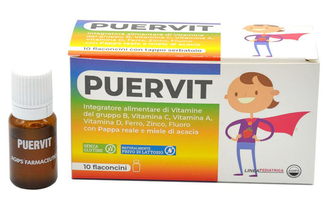 PUERVIT 10 FLACONCINI 10 ML - Farmacia Sant Anna SAS del Dott. Mariani Federigo