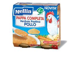 MELLIN PAPPA COMPLETA POLLO 250 G 2 PEZZI - Farmacia Sant Anna SAS del Dott. Mariani Federigo