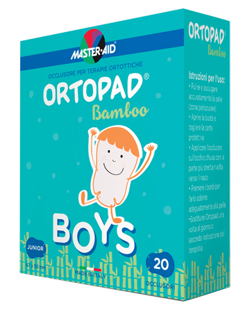 CEROTTO OCULARE PER ORTOTTICA ORTOPAD BOYS 5X6,7 CM 20 PEZZI - Farmacia Sant Anna SAS del Dott. Mariani Federigo
