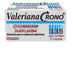 VALERIANA CRONO 135 CON DUOFLAVINA FAST ACTION 30 COMPRESSE - Farmacia Sant Anna SAS del Dott. Mariani Federigo