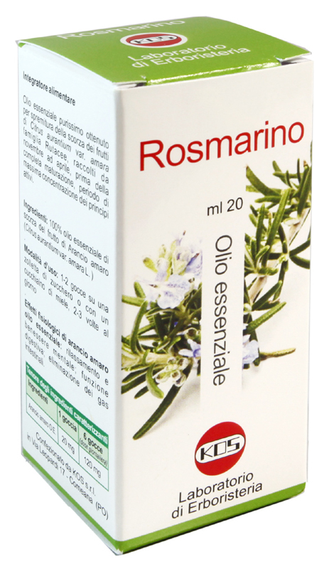 ROSMARINO OLIO ESSENZIALE 20 ML - Farmacia Sant Anna SAS del Dott. Mariani Federigo