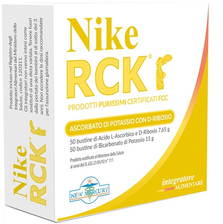 NIKE RCK ASCORBATO POTASSIO + RIBOSIO 100 BUSTINE 22,65 G - Farmacia Sant Anna SAS del Dott. Mariani Federigo