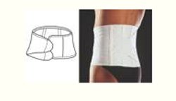 CINTURA LOMBARE WELLNESS 547 STECCATA INCROCIATA GRIGIO 70 CM - Farmacia Sant Anna SAS del Dott. Mariani Federigo
