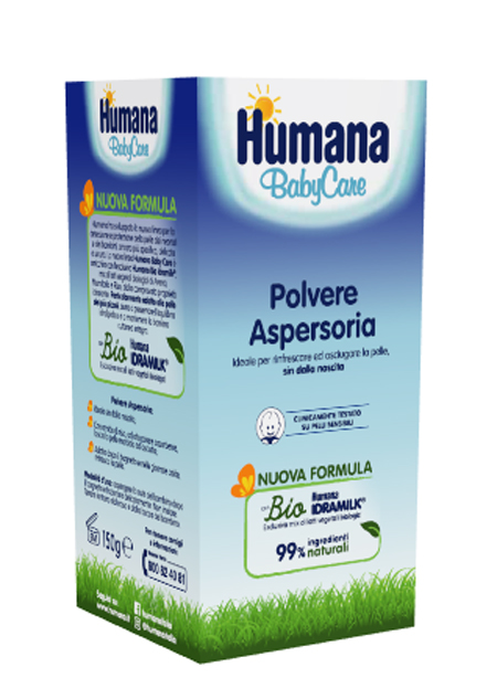 HUMANA BABY CARE POLVERE ASPERSORIA 150 G - Farmacia Sant Anna SAS del Dott. Mariani Federigo