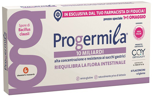 PROGERMILA 10 MILIARDI 6 FLACONCINI 10 ML - Farmacia Sant Anna SAS del Dott. Mariani Federigo