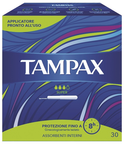 TAMPAX BLUE BOX SUPER 30 PEZZI - Farmacia Sant Anna SAS del Dott. Mariani Federigo