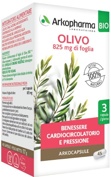 ARKO CAPSULE OLIVO BIO 45 CAPSULE - Farmacia Sant Anna SAS del Dott. Mariani Federigo