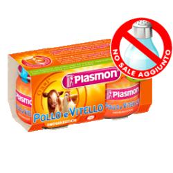 PLASMON OMOGENEIZZATO VITELLO POLLO 80 G X 2 PEZZI - Farmacia Sant Anna SAS del Dott. Mariani Federigo