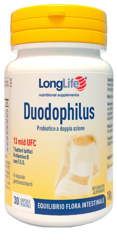 LONGLIFE DUODOPHILUS 30 CAPSULE VEGETALI - Farmacia Sant Anna SAS del Dott. Mariani Federigo