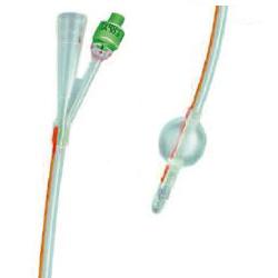 CATETERE FOLEY IN SILICONE TRASPARENTE A 2 VIE CON PALLONCINO 5-10ML DIAMETRO CH24 8,00MM LUNGHEZZA 40CM - Farmacia Sant Anna SAS del Dott. Mariani Federigo