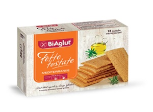BIAGLUT FETTE TOSTATE MEDITERRANEE MONOPORZIONE 240 G - Farmacia Sant Anna SAS del Dott. Mariani Federigo