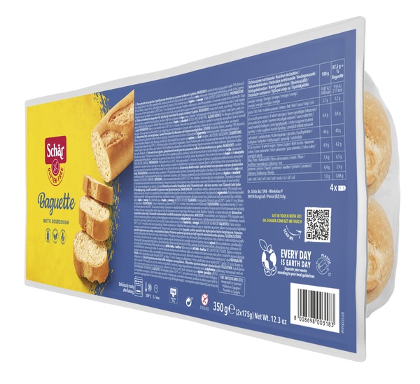 SCHAR BAGUETTE SENZA LATTOSIO 2 X 175 G - Farmacia Sant Anna SAS del Dott. Mariani Federigo