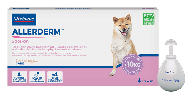 ALLERDERM SPOT ON CANI SUPERIORI A 10 KG 6 PIPETTE 4 ML - Farmacia Sant Anna SAS del Dott. Mariani Federigo