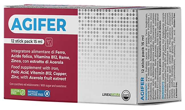 AGIFER 15 STICK 15 ML - Farmacia Sant Anna SAS del Dott. Mariani Federigo