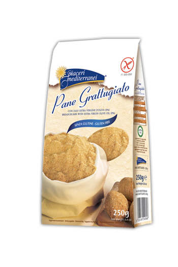 PIACERI MEDITERRANEI PANE GRATTUGGIATO SENZA GLUTINE 250 G - Farmacia Sant Anna SAS del Dott. Mariani Federigo