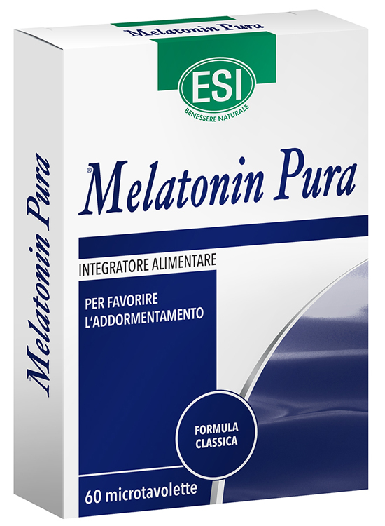 ESI MELATONIN PURA 60 MICROTAVOLETTE - Farmacia Sant Anna SAS del Dott. Mariani Federigo