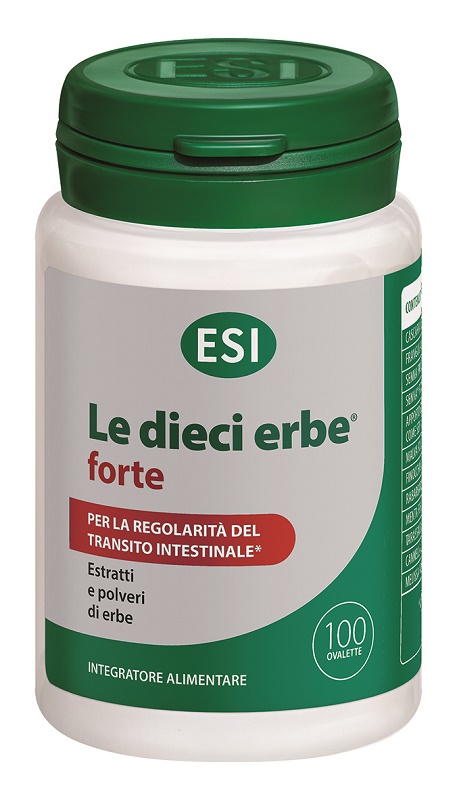 ESI LE DIECI ERBE+FORTE 100 OVALETTE - Farmacia Sant Anna SAS del Dott. Mariani Federigo