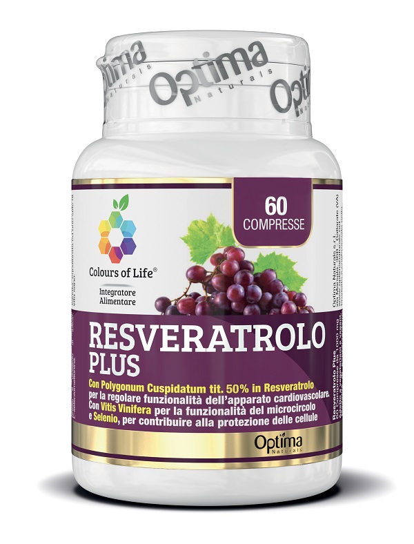 COLOURS OF LIFE RESVERATROLO PLUS 60 COMPRESSE 1000 MG - Farmacia Sant Anna SAS del Dott. Mariani Federigo