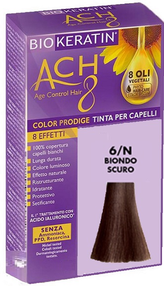BIOKERATIN ACH8 COLOR PRODIGE 6/N BIONDO SCURO - Farmacia Sant Anna SAS del Dott. Mariani Federigo