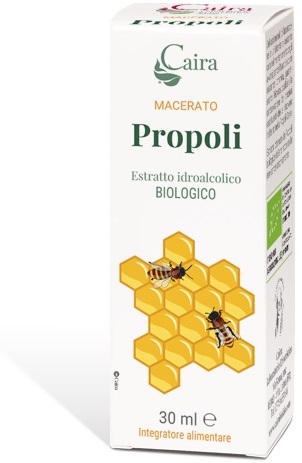 CAIRA PROPOLI MACERATO IDROALCOLICO BIO GOCCE 30 ML - Farmacia Sant Anna SAS del Dott. Mariani Federigo