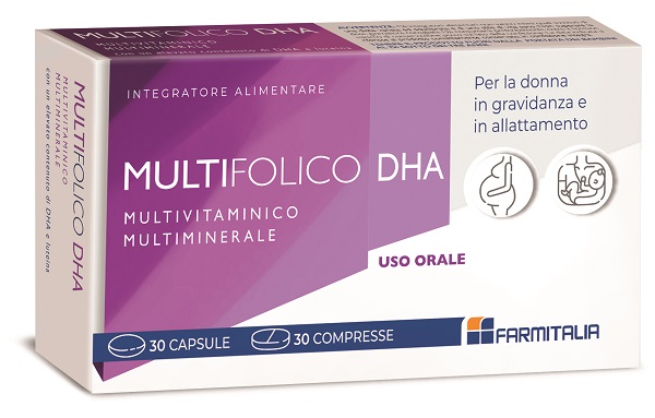 MULTIFOLICO DHA 30 CAPSULE + 30 COMPRESSE - Farmacia Sant Anna SAS del Dott. Mariani Federigo