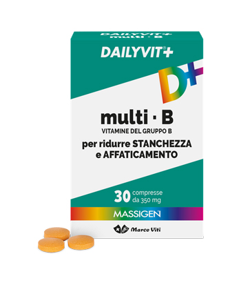 MASSIGEN MULTI B VITAMINE DEL GRUPPO B 30 COMPRESSE RIVESTITA DA 364 MG - Farmacia Sant Anna SAS del Dott. Mariani Federigo