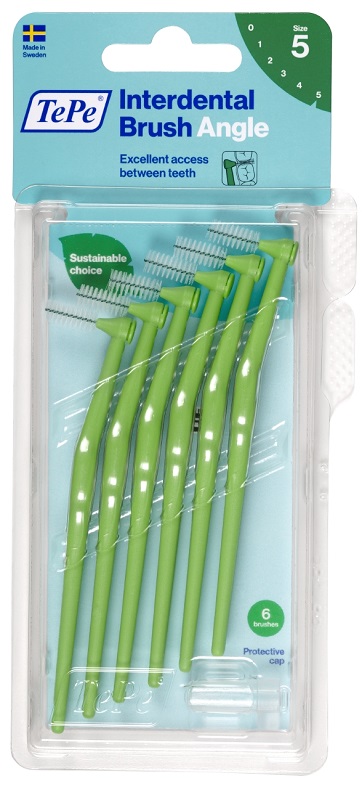 TEPE ANGLE SCOVOLINO VERDE 0,8MM 6 PEZZI - Farmacia Sant Anna SAS del Dott. Mariani Federigo