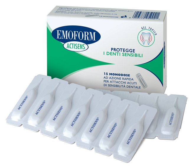 EMOFORM ACTISENS GEL 15 FIALE DA 2 ML - Farmacia Sant Anna SAS del Dott. Mariani Federigo