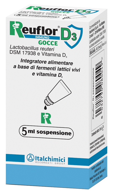 REUFLOR D3 GOCCE 5 ML - Farmacia Sant Anna SAS del Dott. Mariani Federigo