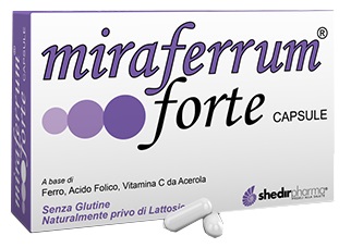 MIRAFERRUM FORTE 30 CAPSULE - Farmacia Sant Anna SAS del Dott. Mariani Federigo