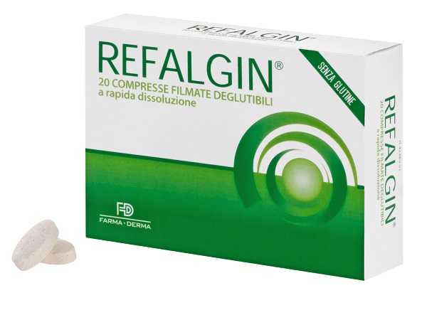 REFALGIN 20 COMPRESSE FILMATE DEGLUTIBILI - Farmacia Sant Anna SAS del Dott. Mariani Federigo
