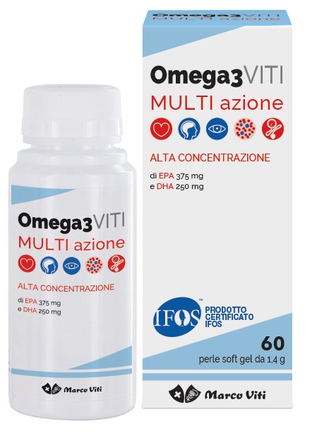 VITI OMEGA3 MULTIAZIONE 60 PERLE - Farmacia Sant Anna SAS del Dott. Mariani Federigo