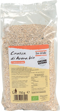 CRUSCA DI AVENA BIO 750 G - Farmacia Sant Anna SAS del Dott. Mariani Federigo