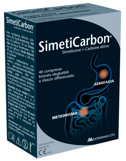 SIMETICARBON 40 COMPRESSE - Farmacia Sant Anna SAS del Dott. Mariani Federigo