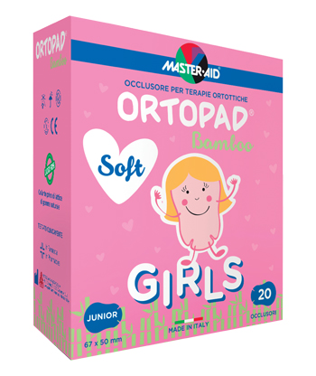 CEROTTO OCULARE PER ORTOTTICA ORTOPAD SOFT GIRLS JUNIOR 20 PEZZI - Farmacia Sant Anna SAS del Dott. Mariani Federigo
