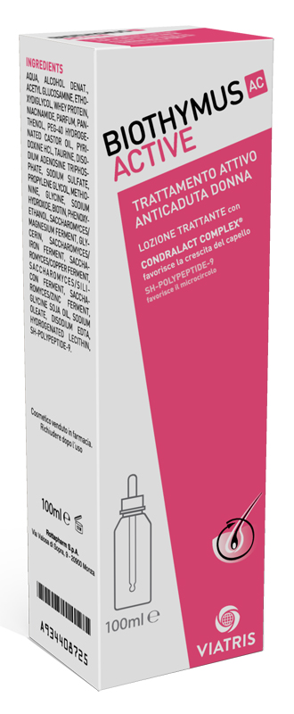 BIOTHYMUS AC ACTIVE TRATTAMENTO ATTIVO ANTICADUTA DONNA LOZIONE 100 ML - Farmacia Sant Anna SAS del Dott. Mariani Federigo