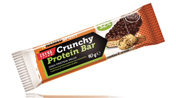 CRUNCHY PROTEINBAR COOKIES & CREAM 1 PEZZO 40 G - Farmacia Sant Anna SAS del Dott. Mariani Federigo