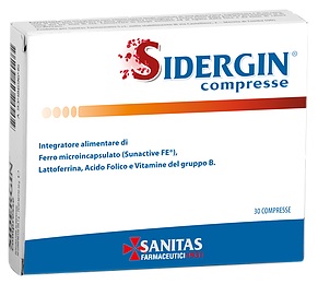 SIDERGIN 30 COMPRESSE - Farmacia Sant Anna SAS del Dott. Mariani Federigo