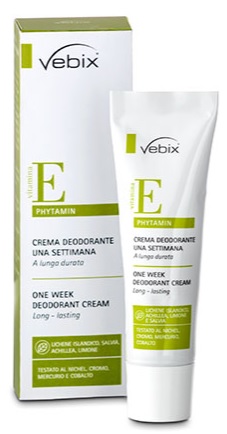 VEBIX PHYTAMIN CREMA DEODORANTE 1 SETTIMANA 25 ML - Farmacia Sant Anna SAS del Dott. Mariani Federigo